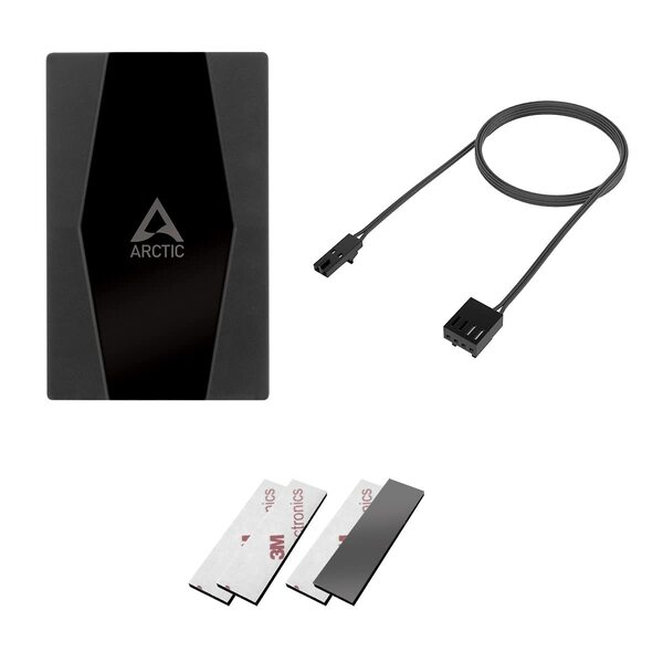 ARCTIC 10-channel PWM SATA Fan Controller, Black