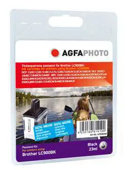AGFAPHOTO APB900BD -mustekasetti, 23 ml, musta