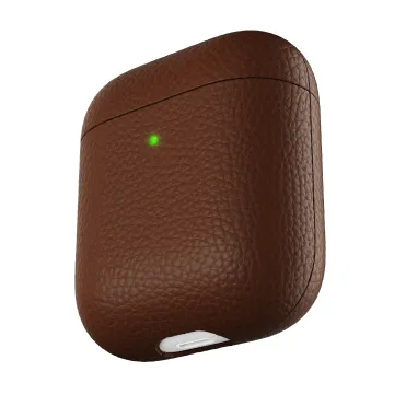 PodSkinz Artisan Series Leather Case - Handcrafted Leather Case for your Airpods