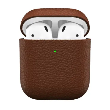 PodSkinz Artisan Series Leather Case - Handcrafted Leather Case for your Airpods