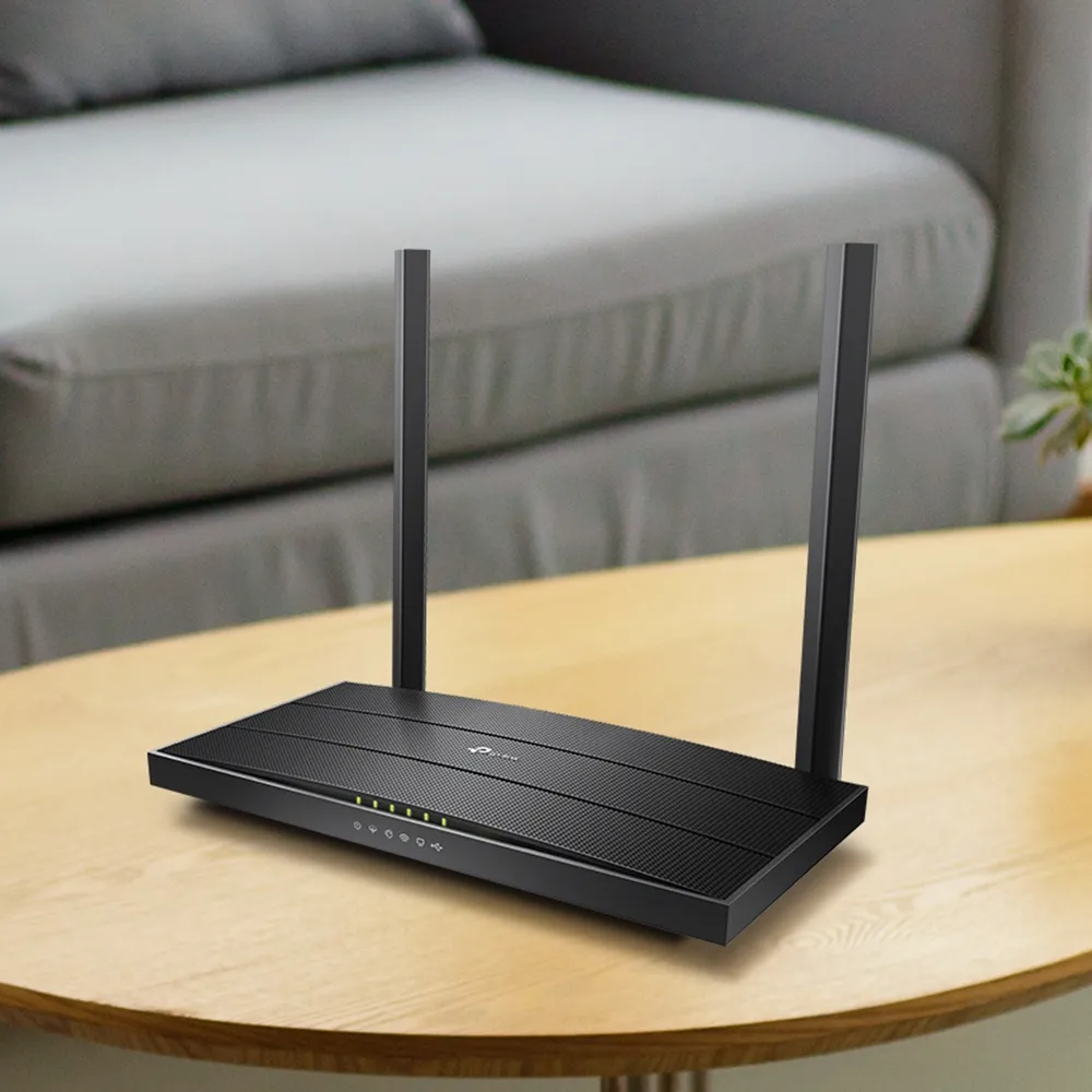 TP LINK AC1200 V3 Wireless VDSL/ADSL Modem Router Broadcom CPU 802.11ac/a/n/g/b 867Mbps at 5GHz + 300Mbps at 2.4GHz