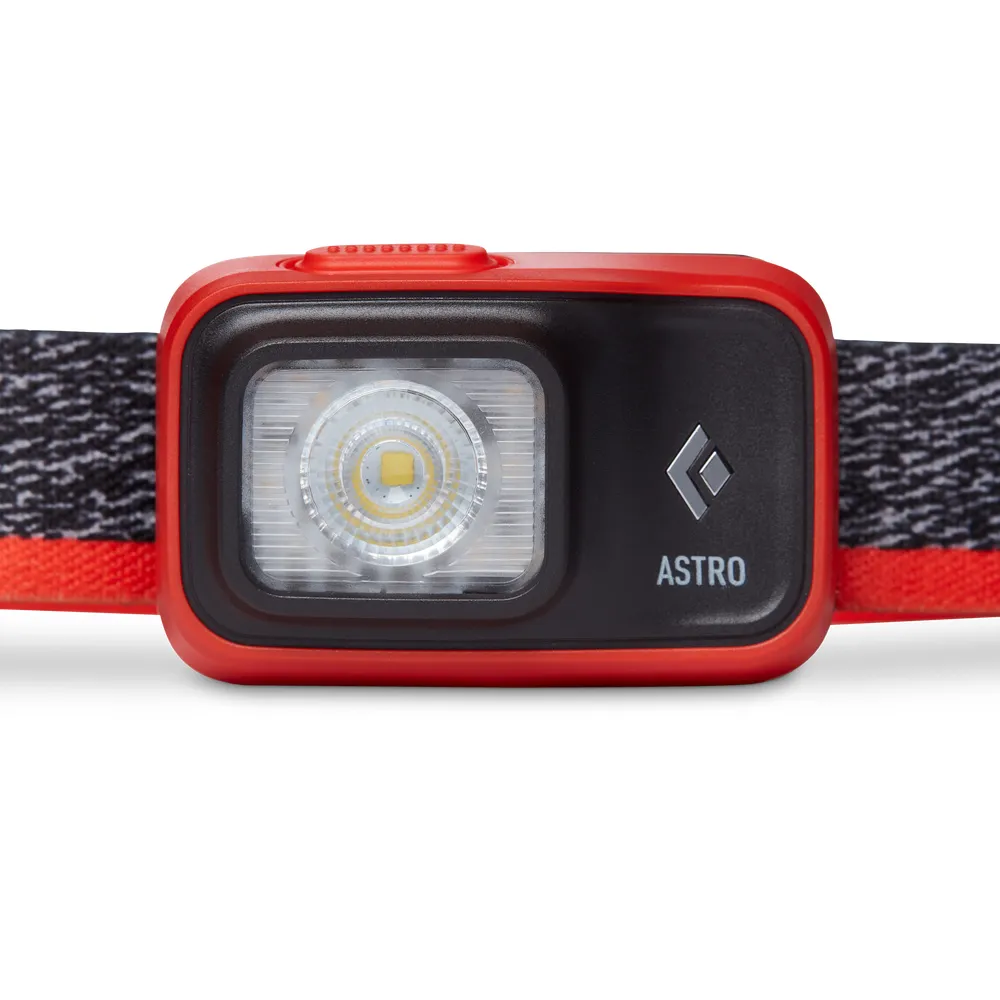 Black Diamond Astro 300 headlamp, LED light (orange)
