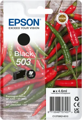 Epson C13T09Q14020-mustekasetti 4.6 ml, musta