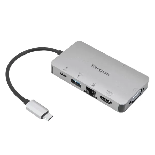 Targus USB-C Single Video 4K HDMI/VGA Dock, 100W power pass through