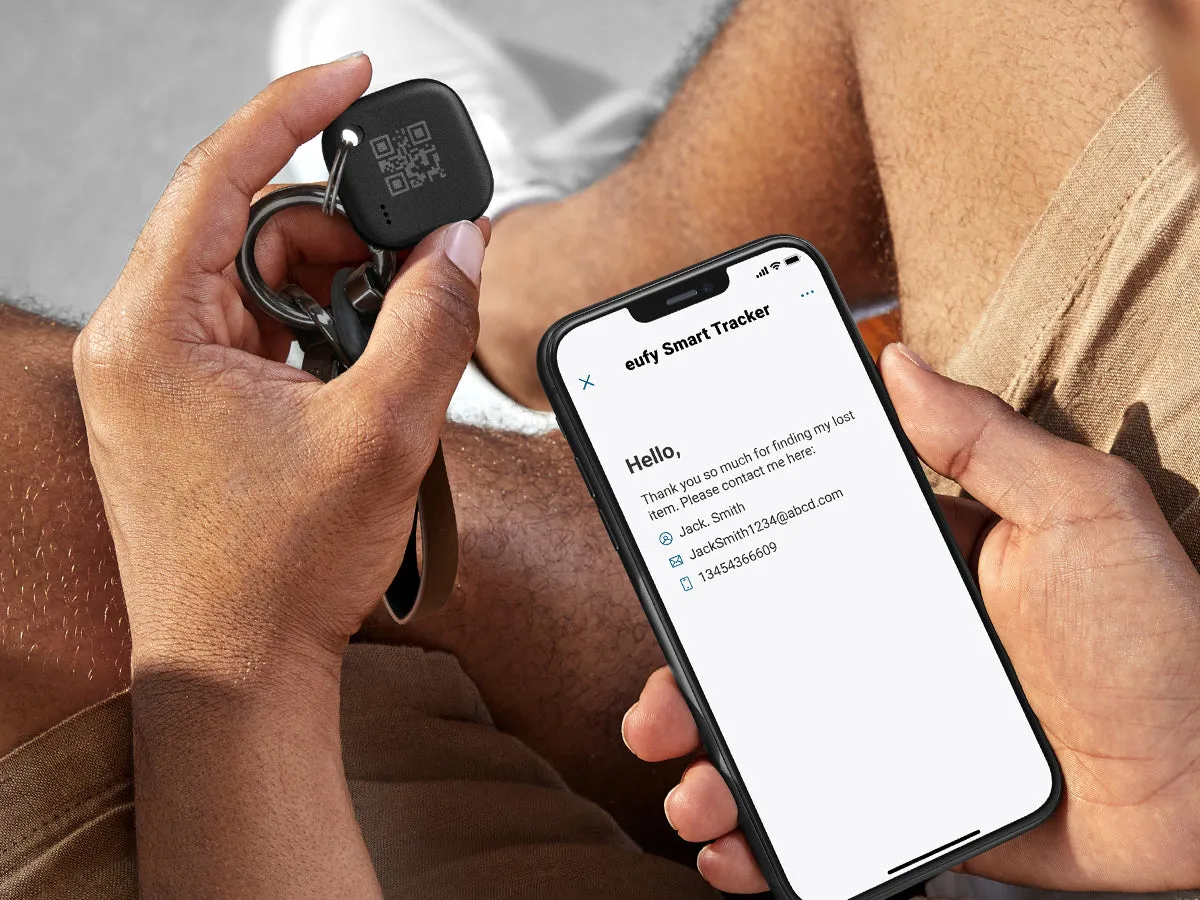 Anker Eufy Smart Tracker Normal -Bluetooth tag, iOS, 2 st