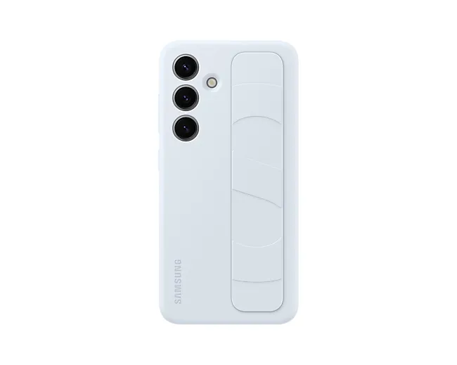Samsung Galaxy S24 Standing Grip -suojakuori, Vaaleansininen