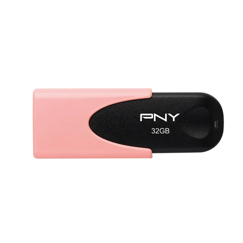 PNY 32GB Attache 4 USB 2.0 - memory stick, Pink