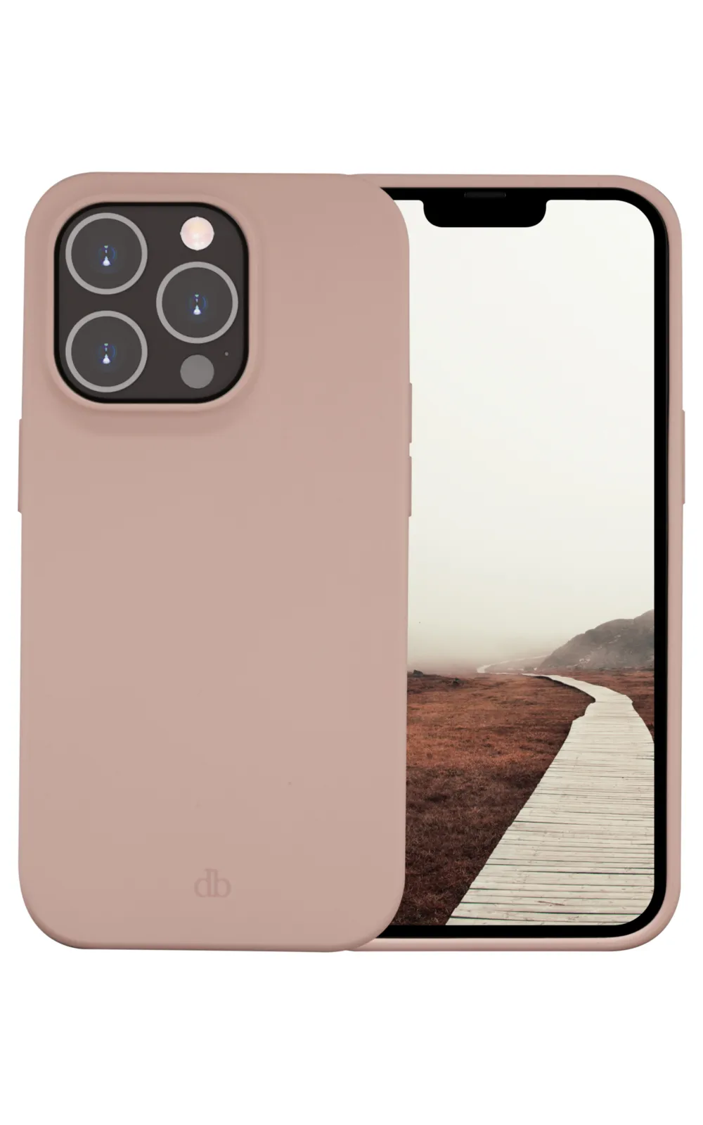 Dbramante1928 Greenland, iPhone 14 Pro Max - fodral, Pink Sand