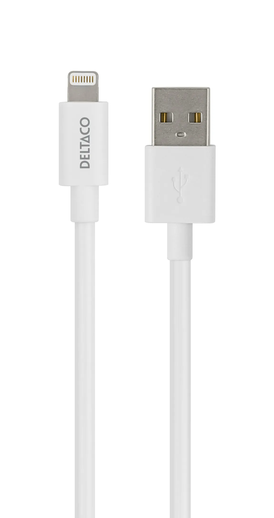 DELTACO USB A - Lightning cable, 10 pcs, MFi, 1 m, refill for display