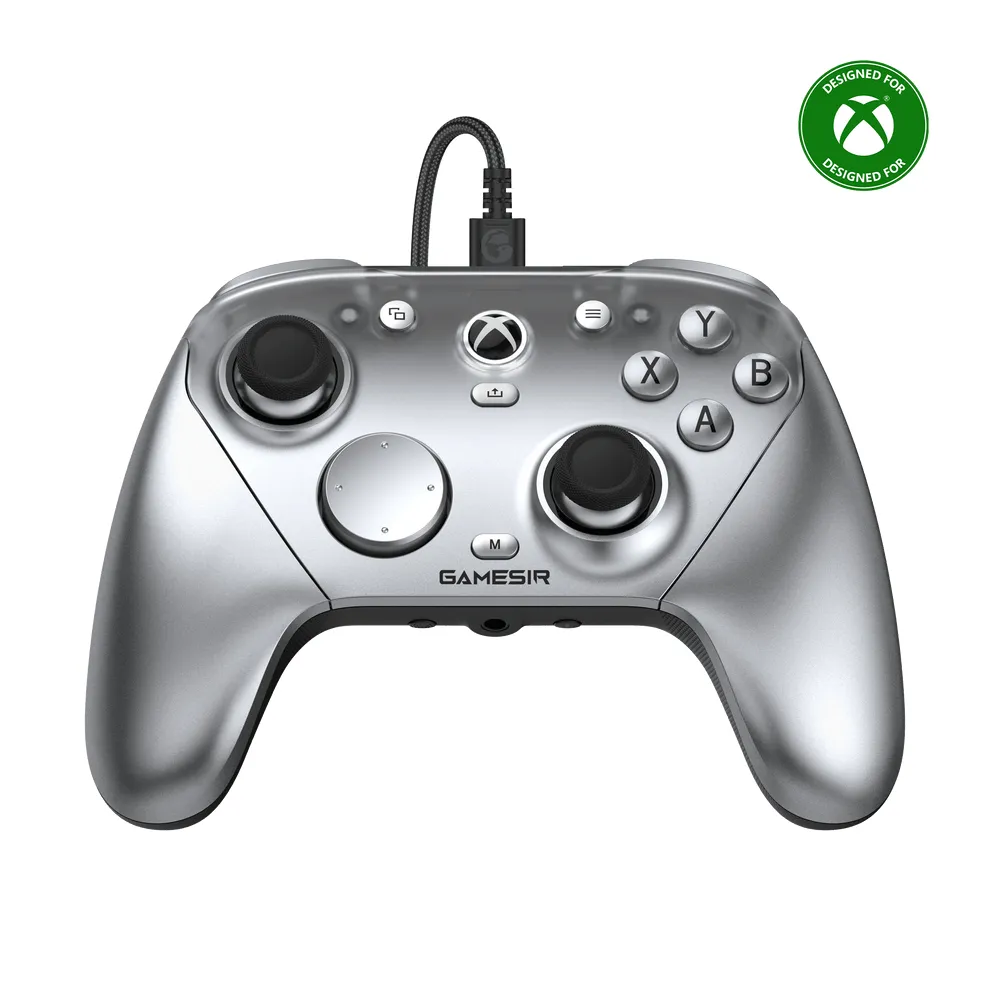 GameSir G7XS001 Gamepad - Silver - Wired and Wireless - Android, iOS, Nintendo Switch, PC