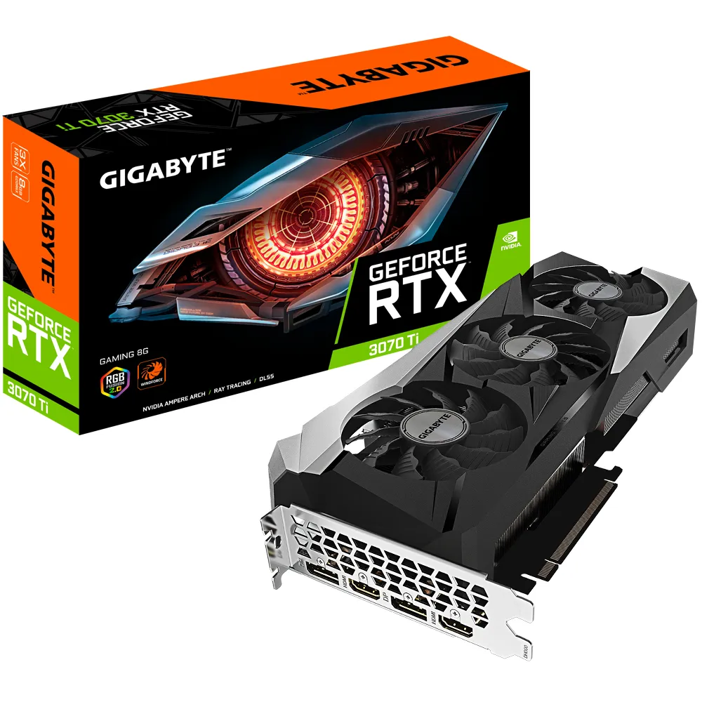 Gigabyte GeForce RTX 3070 TI Gaming 8GB - graphics card