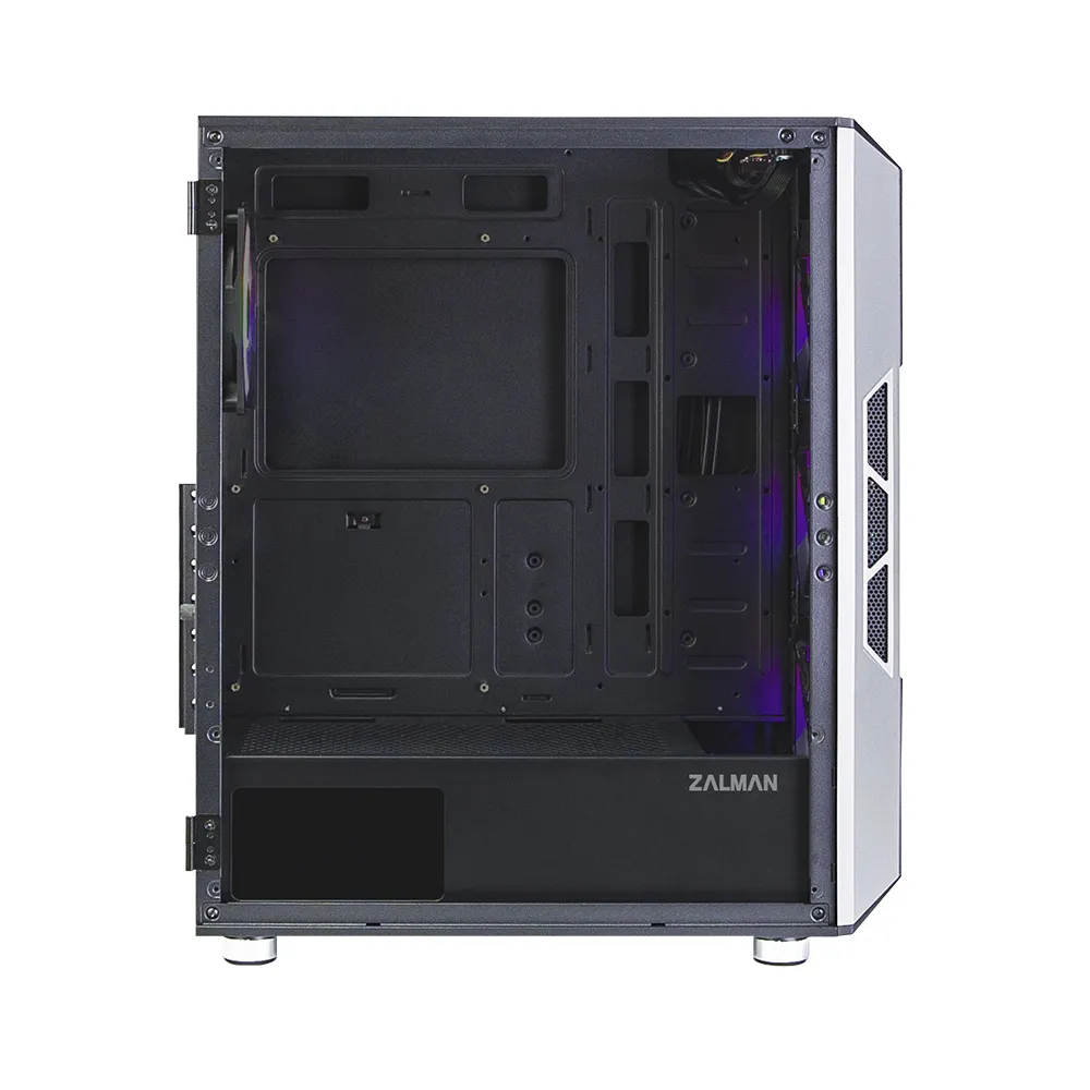 Zalman I3 Neo, 4 RGB fans - midi case with window, Black