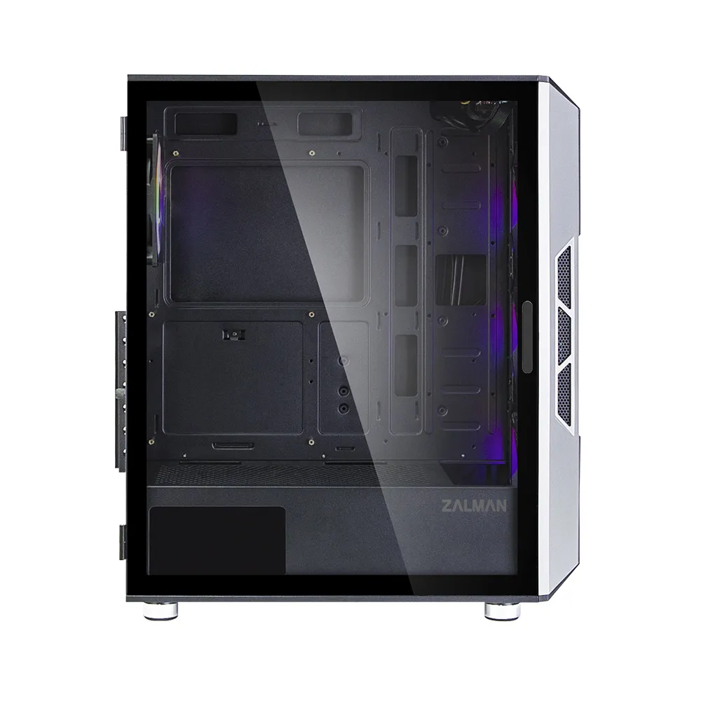 Zalman I3 Neo, 4 RGB fans - midi case with window, Black