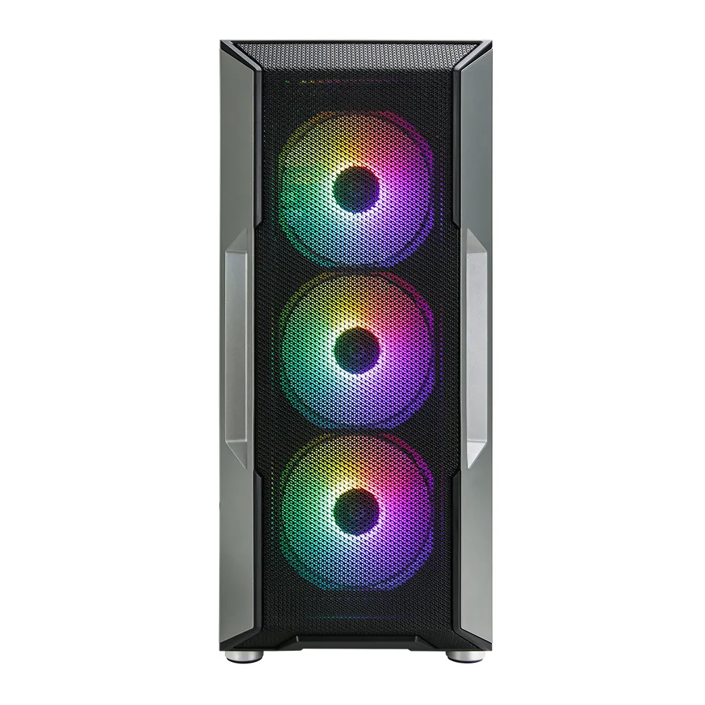 Zalman I3 Neo, 4 RGB fans - midi case with window, Black