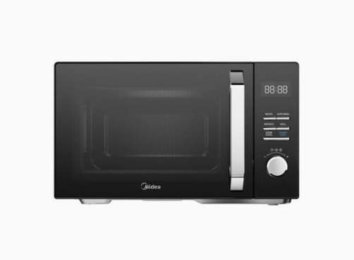 Midea MAG25XF Freestanding Microwave Oven 25 L, 800 W with Grill, Black