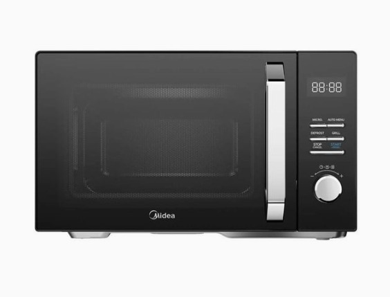 Midea MAG25XF Freestanding Microwave Oven 25 L, 800 W with Grill, Black