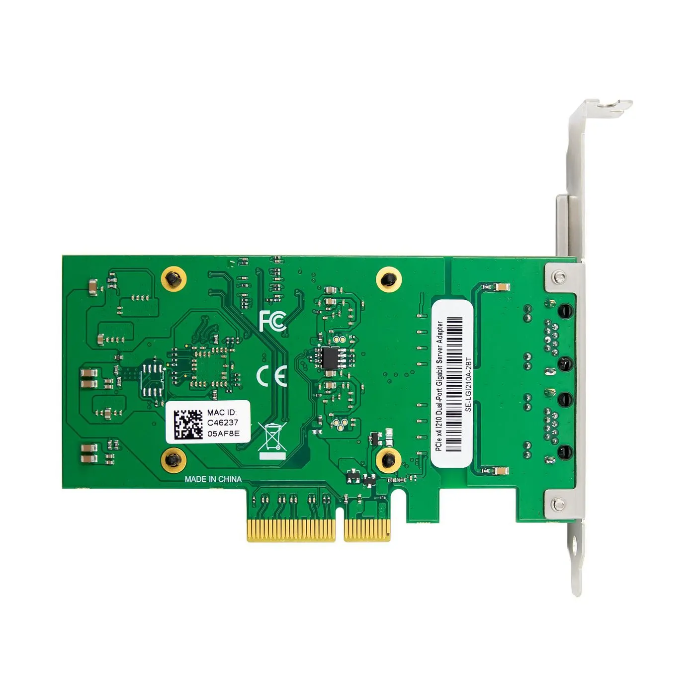 Microconnect MC-PCIEX4-I210-T2-D - Network Interface Card