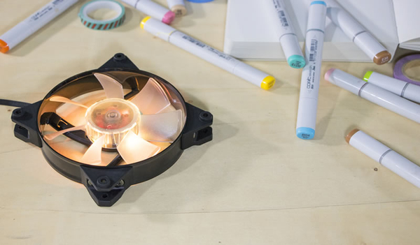 COOLER MASTER MasterFan Pro 120 AF RGB 120 x 120 x 25mm 650 - 1100 RPM