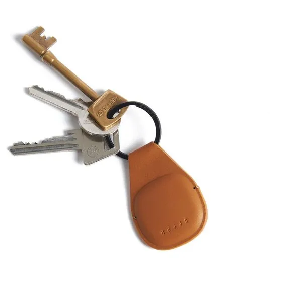 Mujjo Canopy, AirTag - keychain, Light Tan