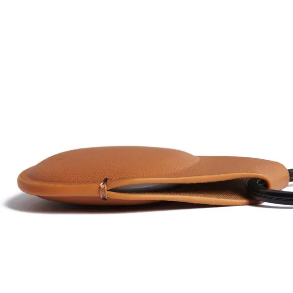 Mujjo Canopy, AirTag - keychain, Light Tan