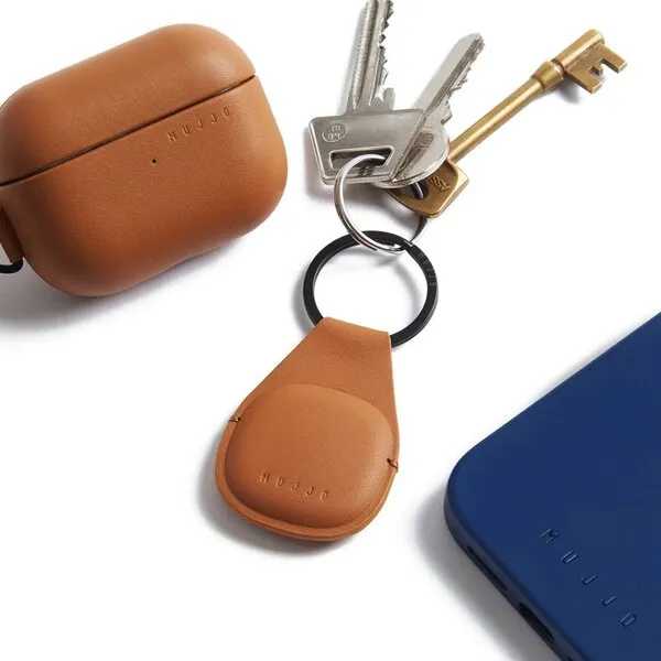 Mujjo Canopy, AirTag - keychain, Light Tan Mujjo Canopy, AirTag - keychain, Light Tan