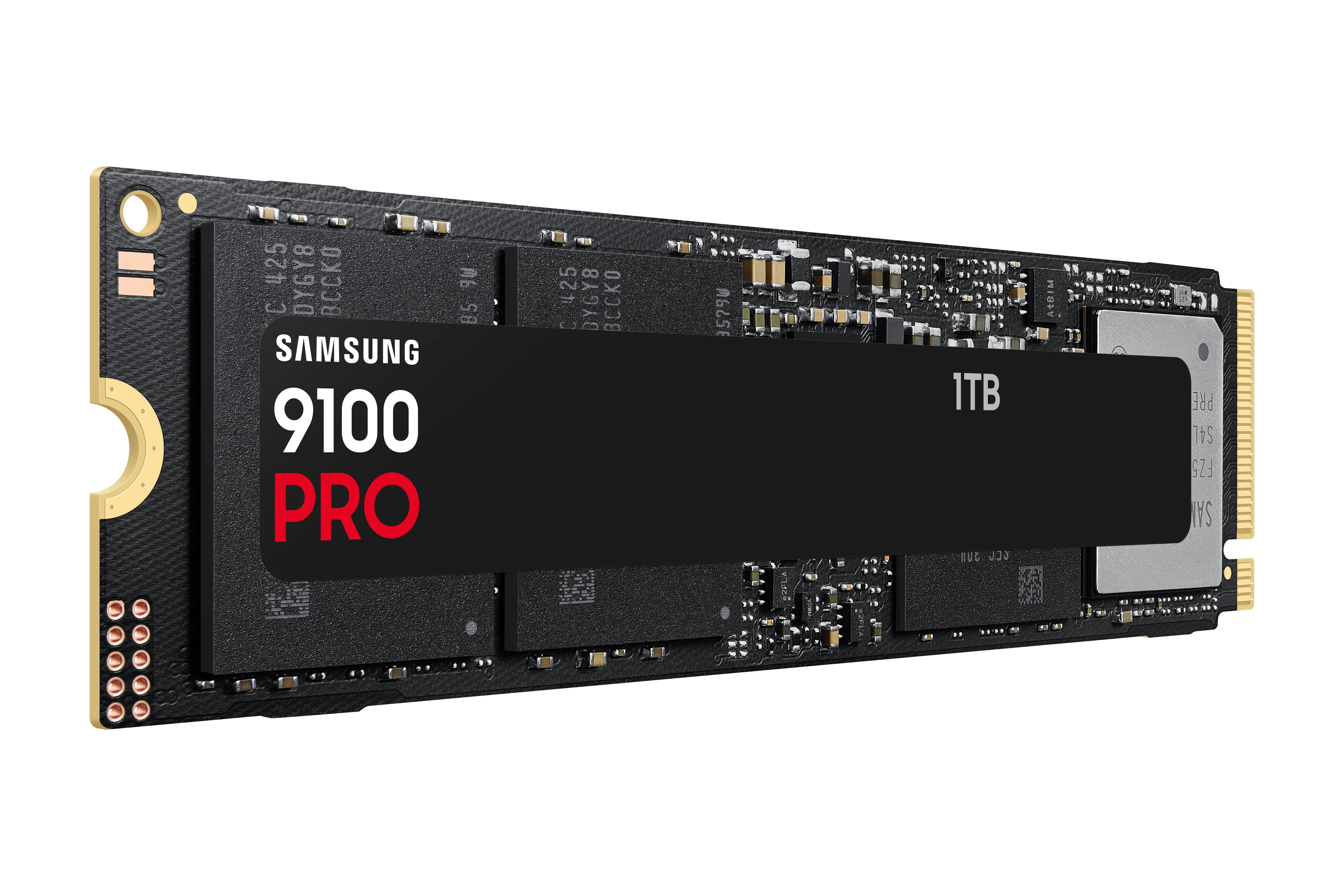 Samsung 9100 PRO 1 Tt M.2 PCIe 5.0 x4 NVMe -SSD-levy, musta