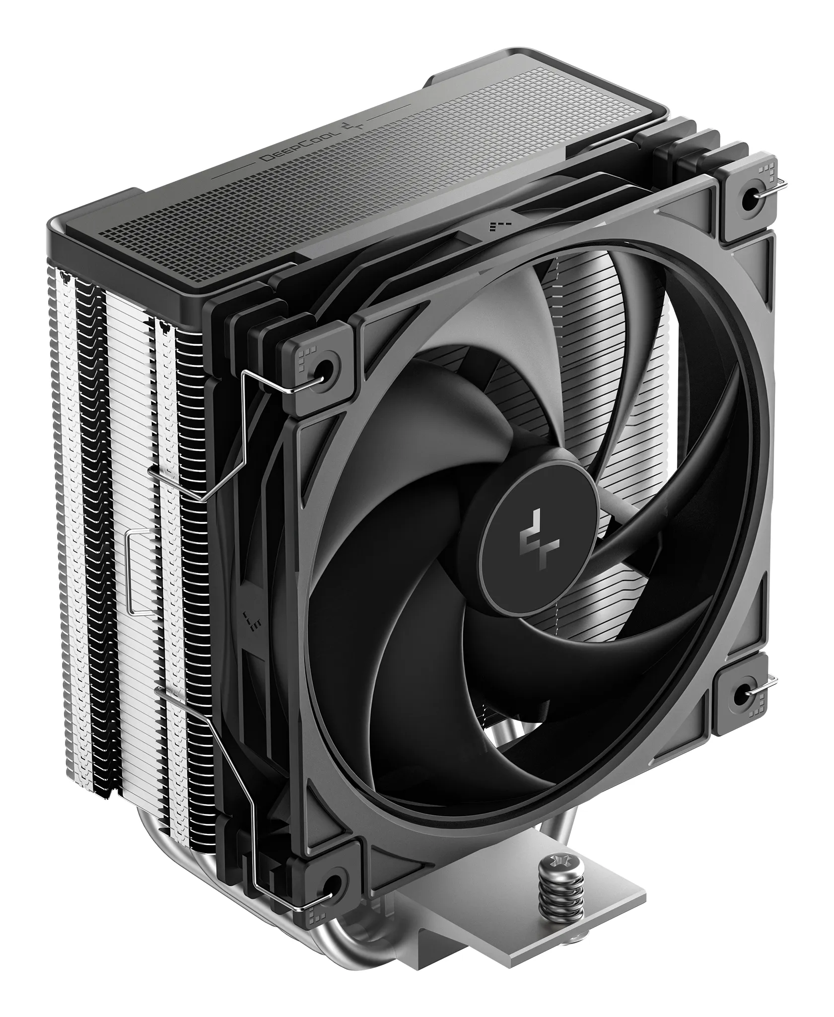 DeepCool AG400 G2 Processor Air Cooler - Black - 120 mm - 4 Heat Pipes