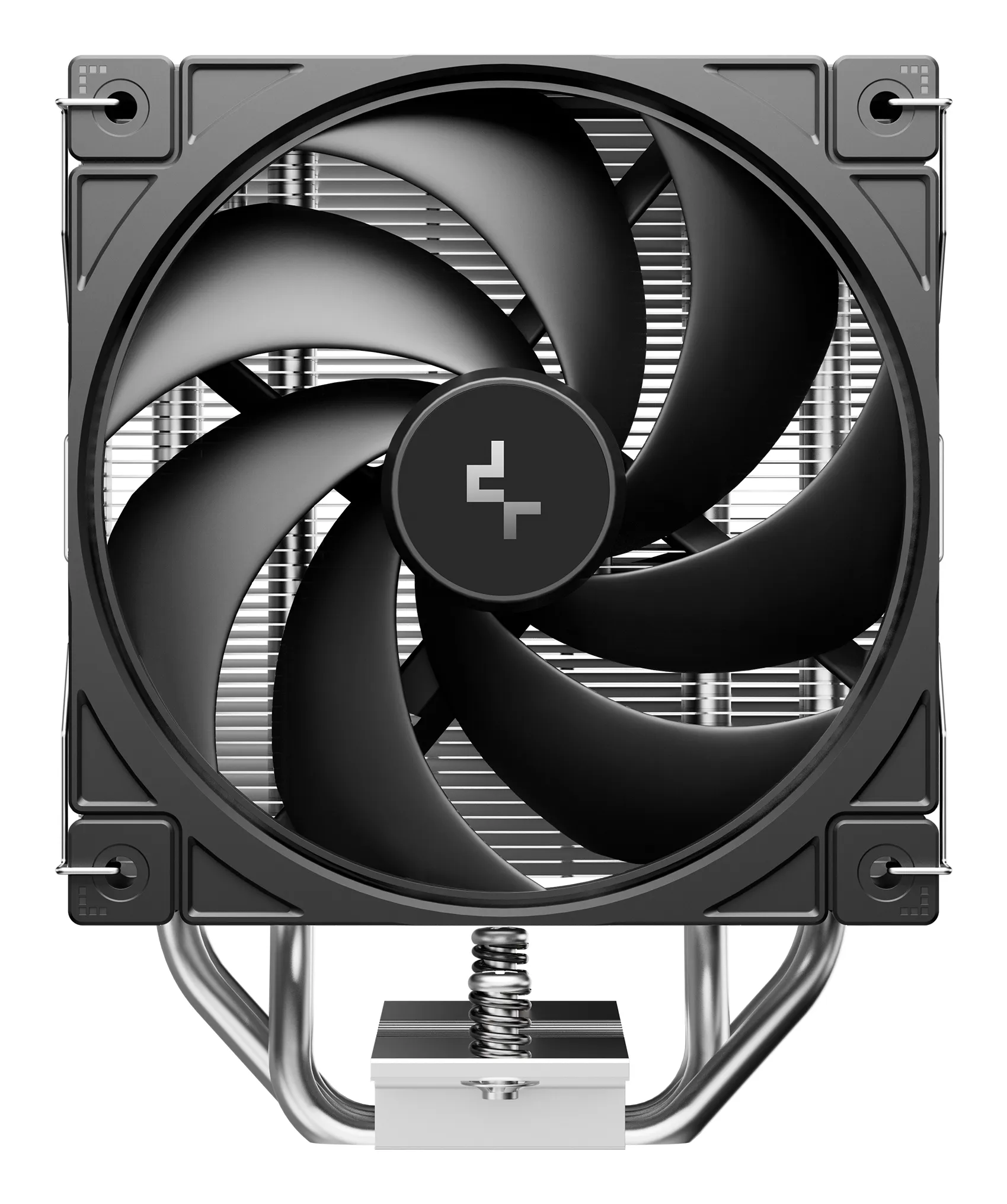 DeepCool AG400 G2 Processor Air Cooler - Black - 120 mm - 4 Heat Pipes