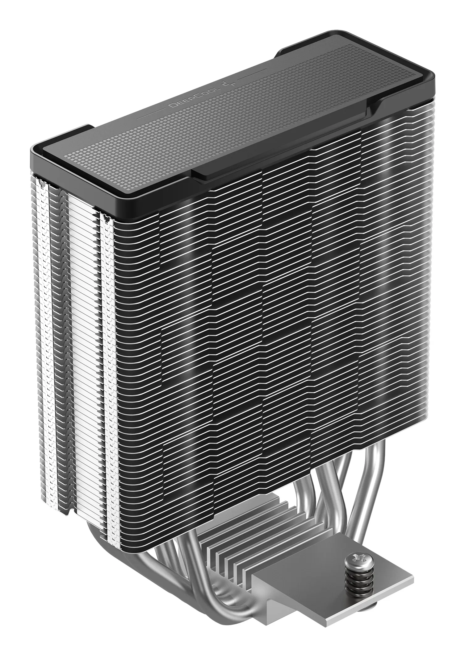 DeepCool AG400 G2 Processor Air Cooler - Black - 120 mm - 4 Heat Pipes