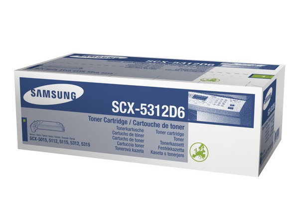Samsung SCX-5312D6 - Musta - alkuper&auml;inen - v&auml;riainekasetti malleihin Msys 830, 835P, SCX-5112, 5115, 5312F, 5315F, SF-830, 835P