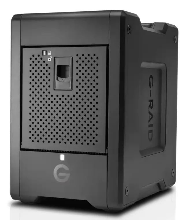 SANDISK Professional G-RAID Shuttle 4 48TB 3.5inch Thunderbolt 3 1000MB/s USB-C Transportable 4-bay External Hard Drive
