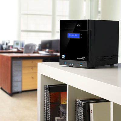 SEAGATE Business Storage 4BAY 4TB HDD NAS USB3.0 USM ETHERNET 2x2TB HDD 3,5inch RTL extern