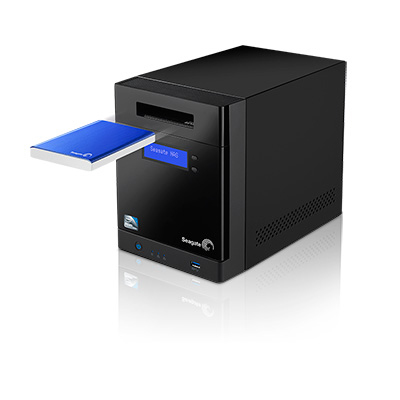 SEAGATE Business Storage 4BAY 4TB HDD NAS USB3.0 USM ETHERNET 2x2TB HDD 3,5inch RTL extern
