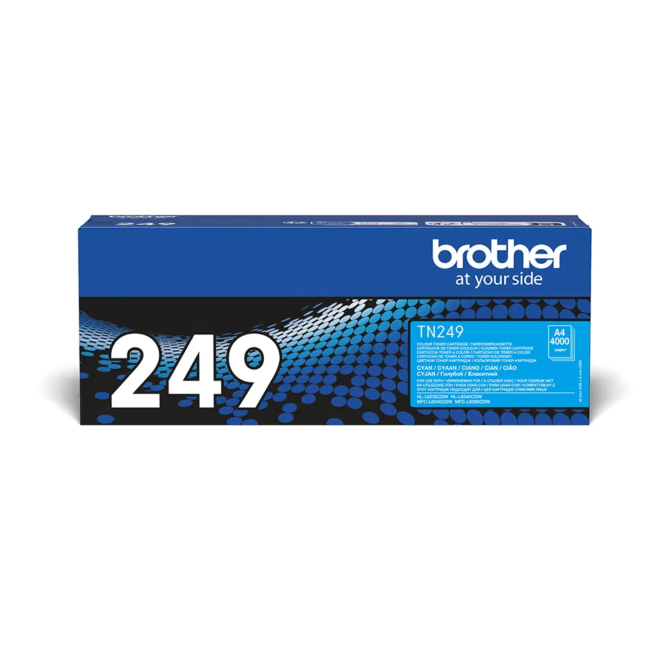 Brother TN-249C Super High Yield lasertoner, cyan