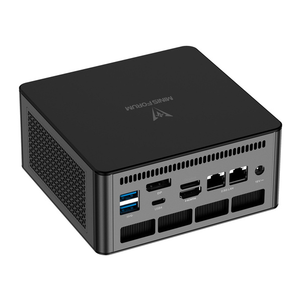 MINIS FORUM UM890 Pro Ryzen 9 8945HS, 16 Gt, 512 Gt -minitietokone, musta