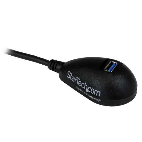 Startech Desktop USB-A - extension cable, 1.5 m, Black