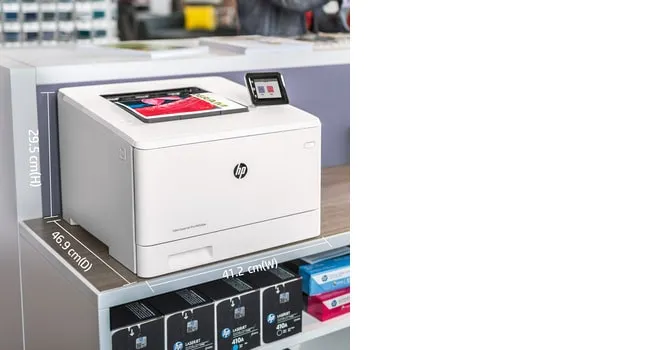 HP LaserJet Pro M454dn Duplex, LAN, A4 - f&auml;rglaserskrivare