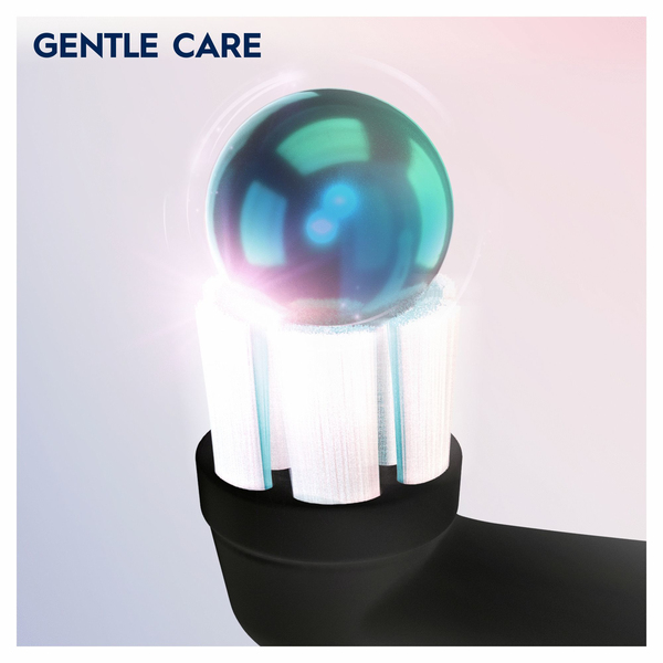 Oral-B iO Gentle Black Vaihtoharja, 2 Kpl/pkt.