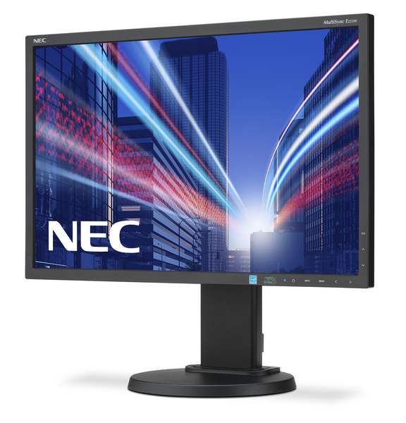 NEC 22" MultiSync E223W, 1680x1050px, TN - monitor, Black