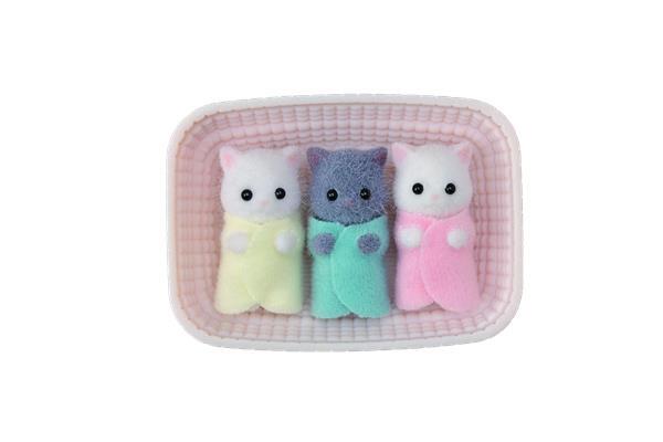 Sylvanian Families Persian Cat Triplets
