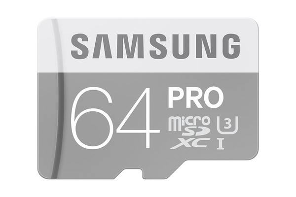 Samsung Micro SD card 64GB PRO R90/W80, Class10, USH-I