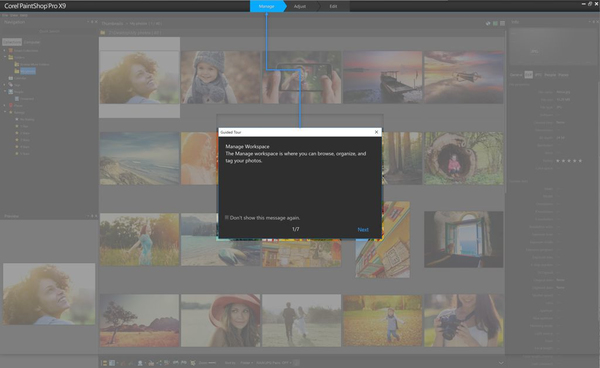 COREL PaintShop Pro X9 Mini-Box (ML)