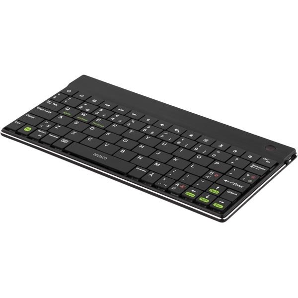 DELTACO bluetooth minin&auml;pp&auml;imist&ouml;, 10m, musta