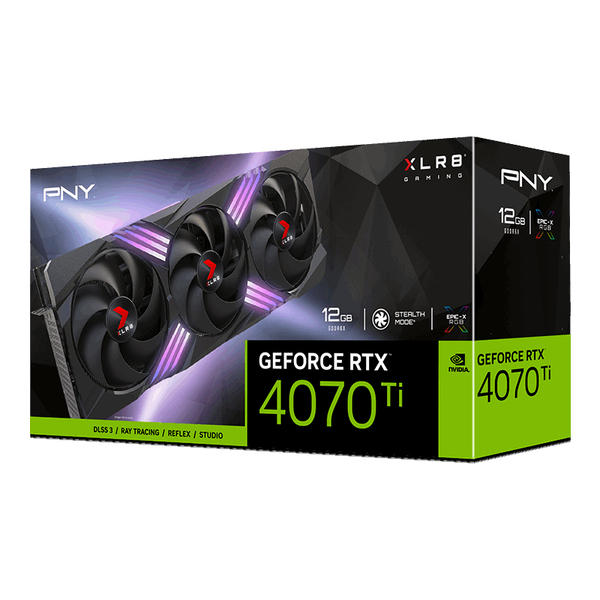 PNY GeForce RTX 4070 Ti XLR8 Gaming Verto Edition 12 GB - grafikkort