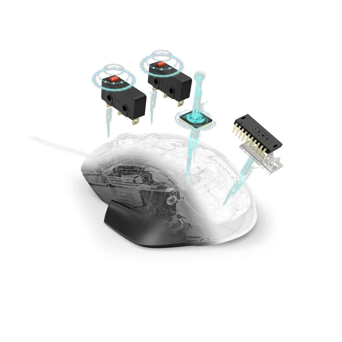 uRage Reaper 900 Morph - gaming mus, Svart