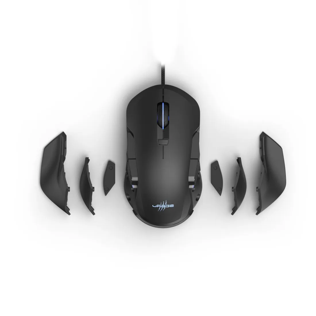uRage Reaper 900 Morph - gaming mus, Svart