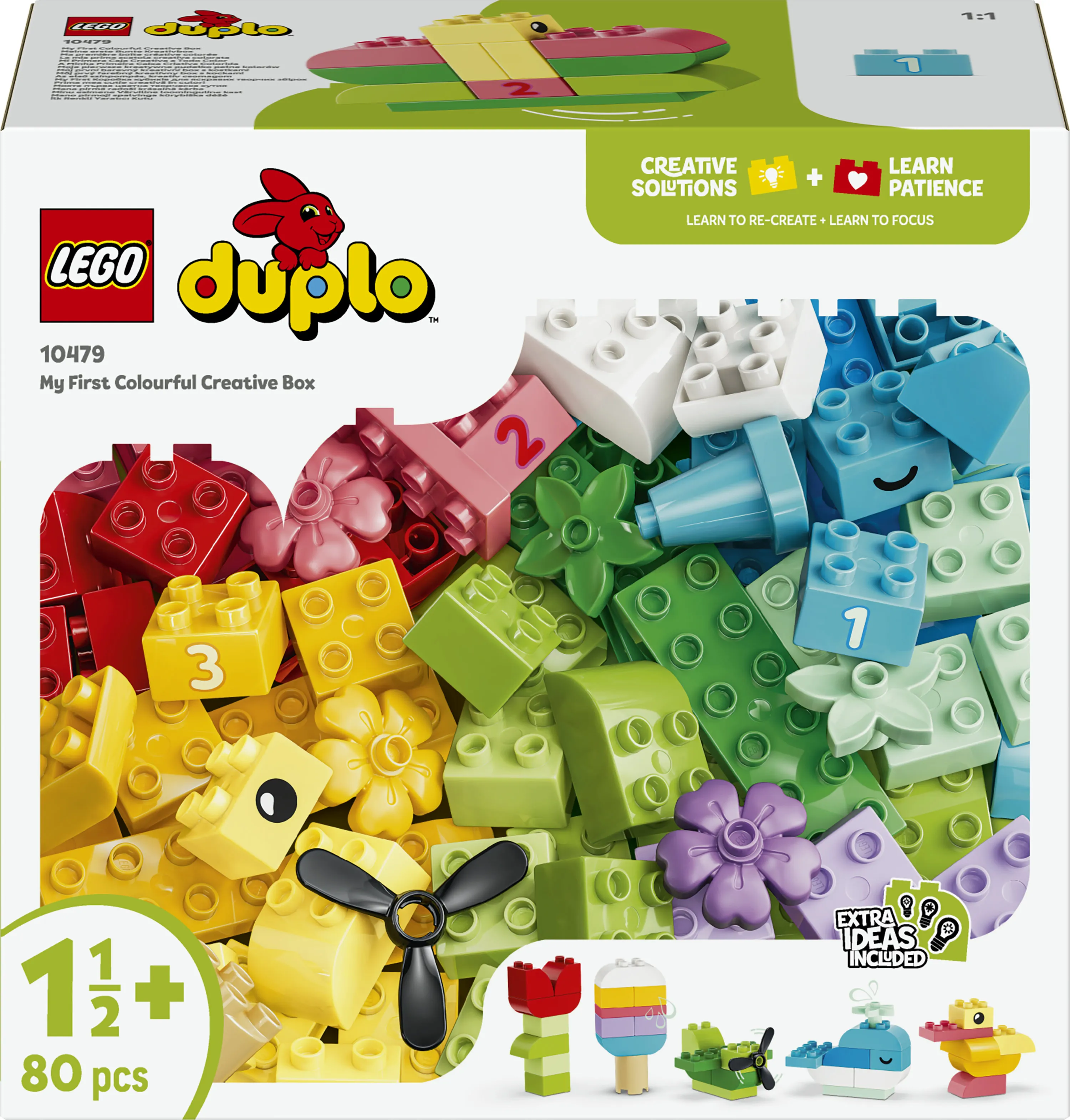LEGO DUPLO Classic F&auml;rgglad kreativ l&aring;da 10479