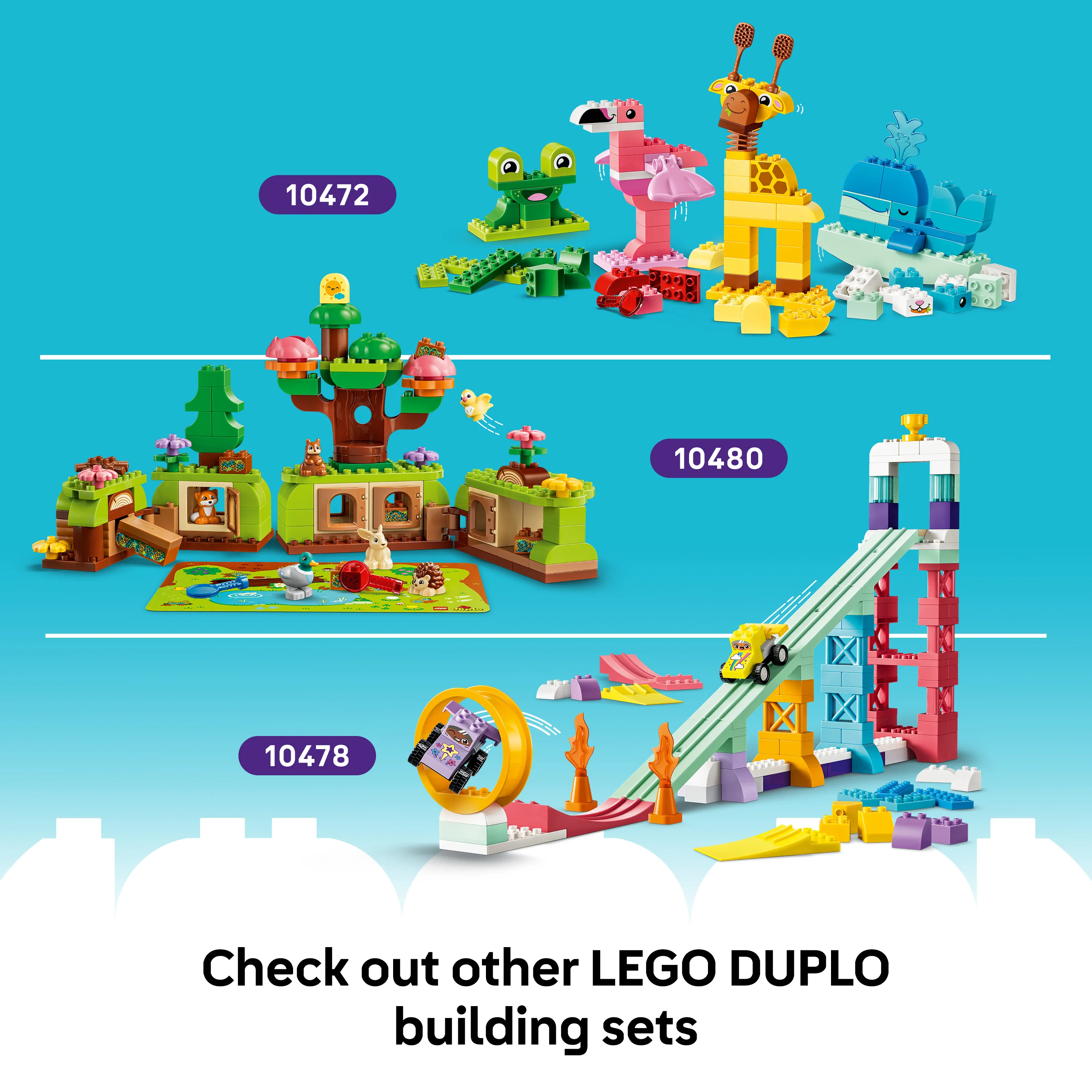 LEGO DUPLO Classic F&auml;rgglad kreativ l&aring;da 10479