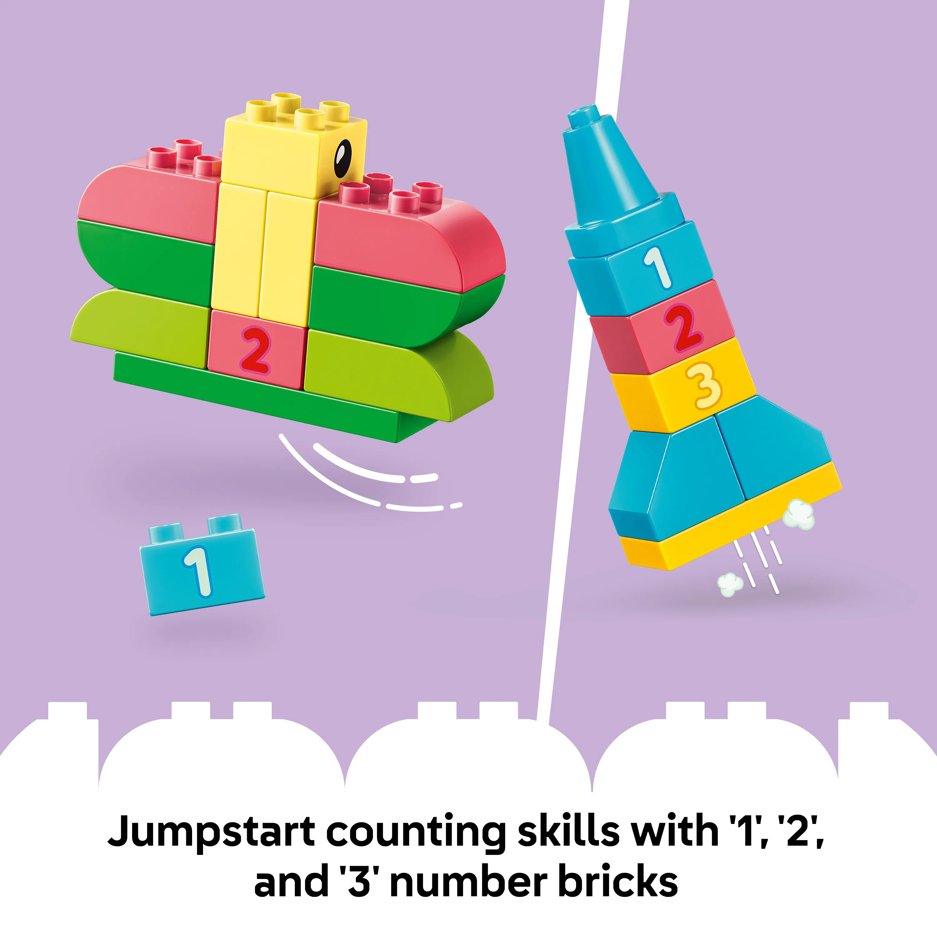 LEGO DUPLO Classic F&auml;rgglad kreativ l&aring;da 10479