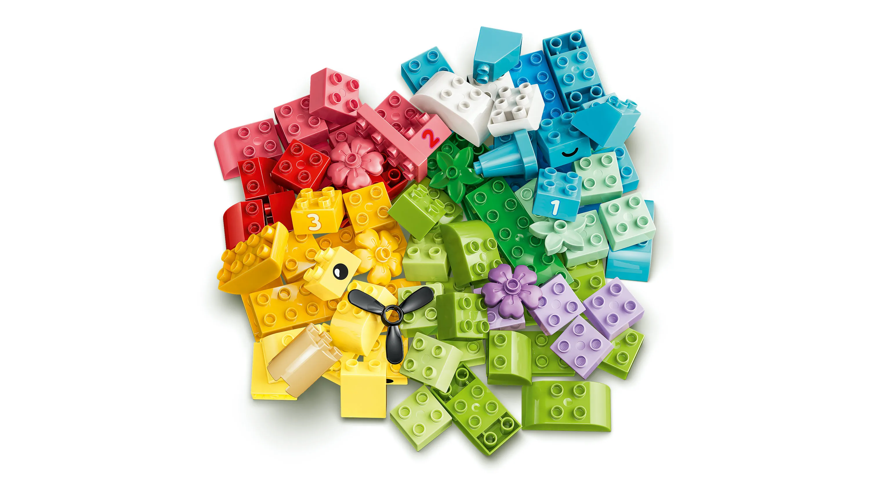 LEGO DUPLO Classic F&auml;rgglad kreativ l&aring;da 10479